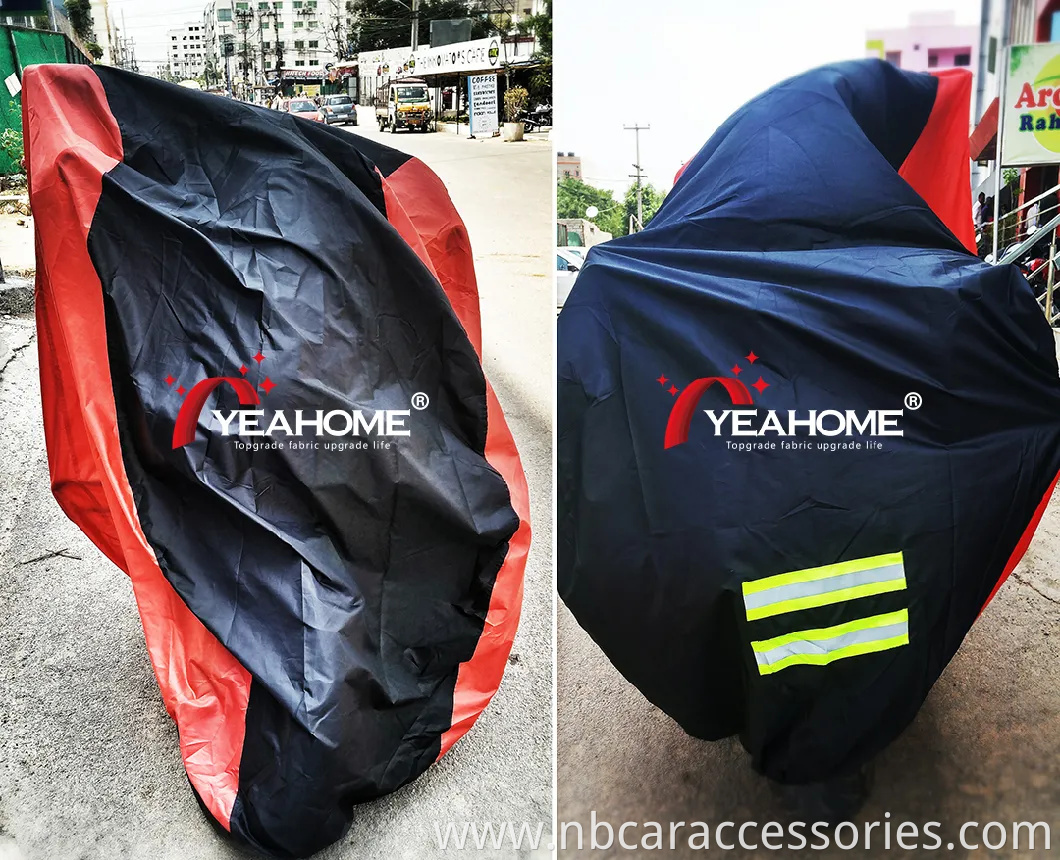 Outdoor Fashion Color Waterproof Anti-UV Motorcycle Body Cover